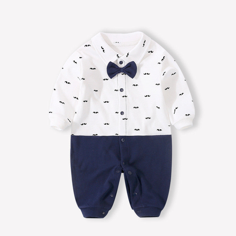 Baby Bodysuit Autumn BabyLong Sleeve Newborn Gentleman Clothing