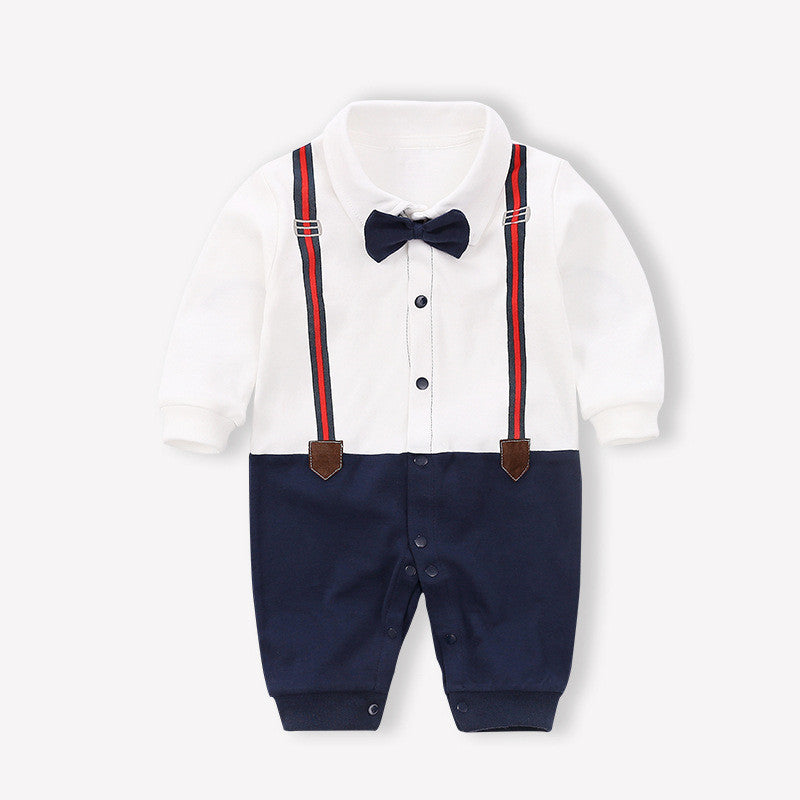 Baby Bodysuit Autumn BabyLong Sleeve Newborn Gentleman Clothing