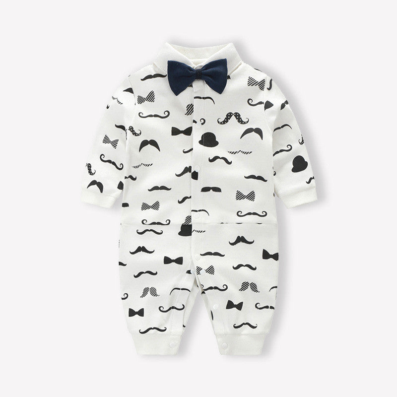 Baby Bodysuit Autumn BabyLong Sleeve Newborn Gentleman Clothing