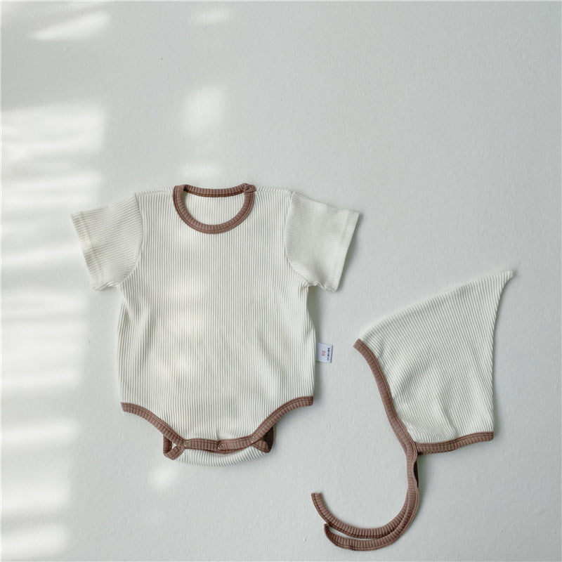 Short-Sleeved One-Piece Romper Baby Romper