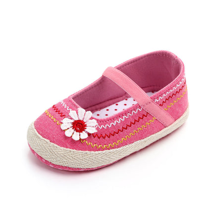 Baby Shoes Soft Bottom Non-slip Toddler Shoes Retro Step Front Shoes Baby Shoes