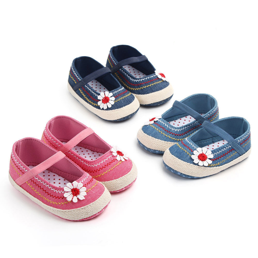 Baby Shoes Soft Bottom Non-slip Toddler Shoes Retro Step Front Shoes Baby Shoes