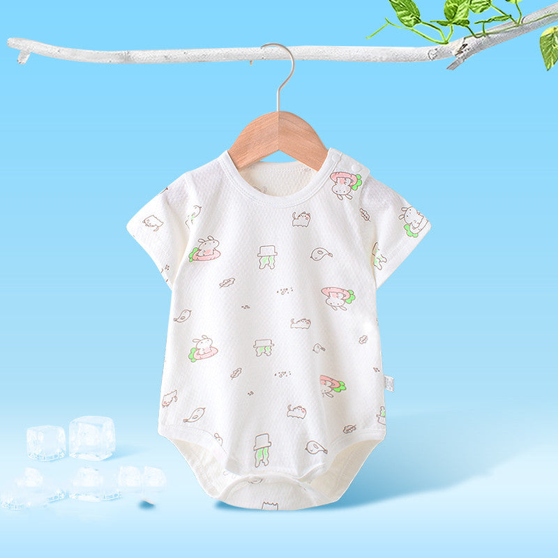 Female Baby Male Triangle Romper Thin Summer Jumpsuit Newborn Clothes