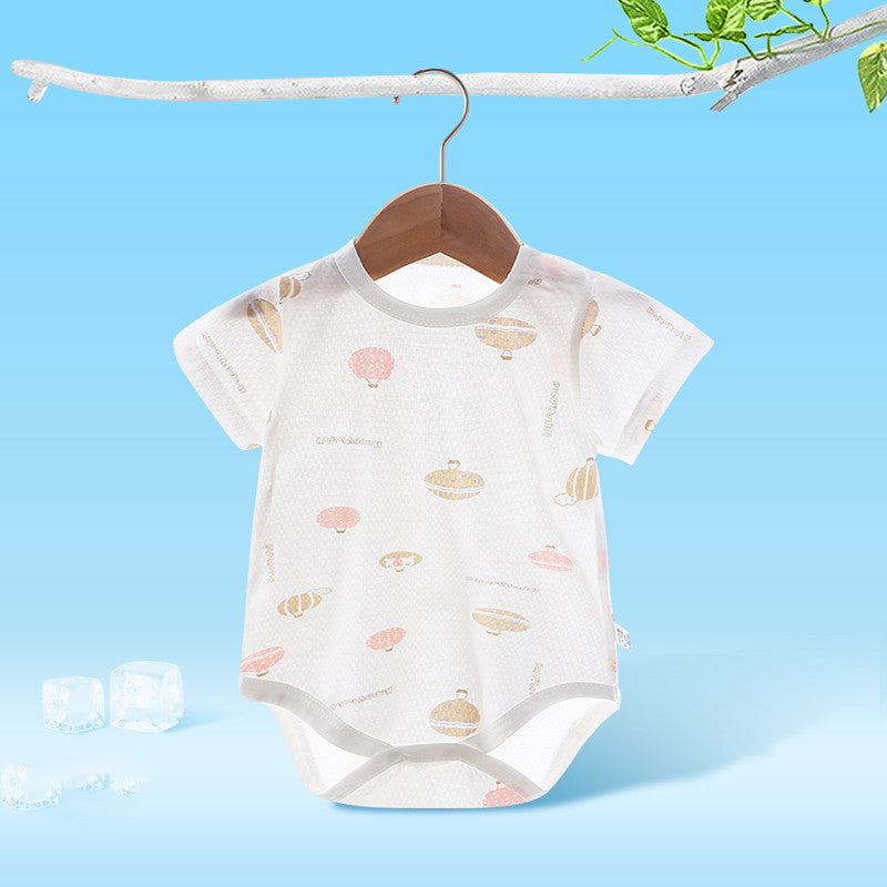 Female Baby Male Triangle Romper Thin Summer Jumpsuit Newborn Clothes