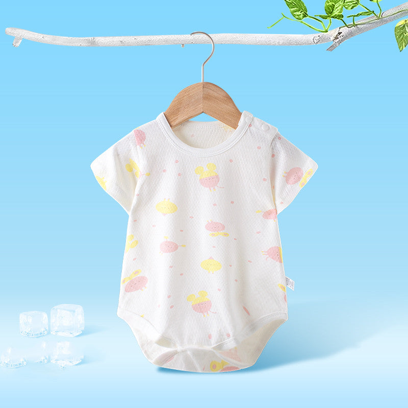 Female Baby Male Triangle Romper Thin Summer Jumpsuit Newborn Clothes