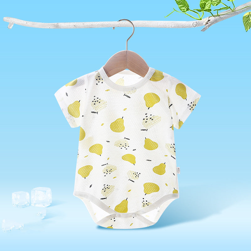 Female Baby Male Triangle Romper Thin Summer Jumpsuit Newborn Clothes