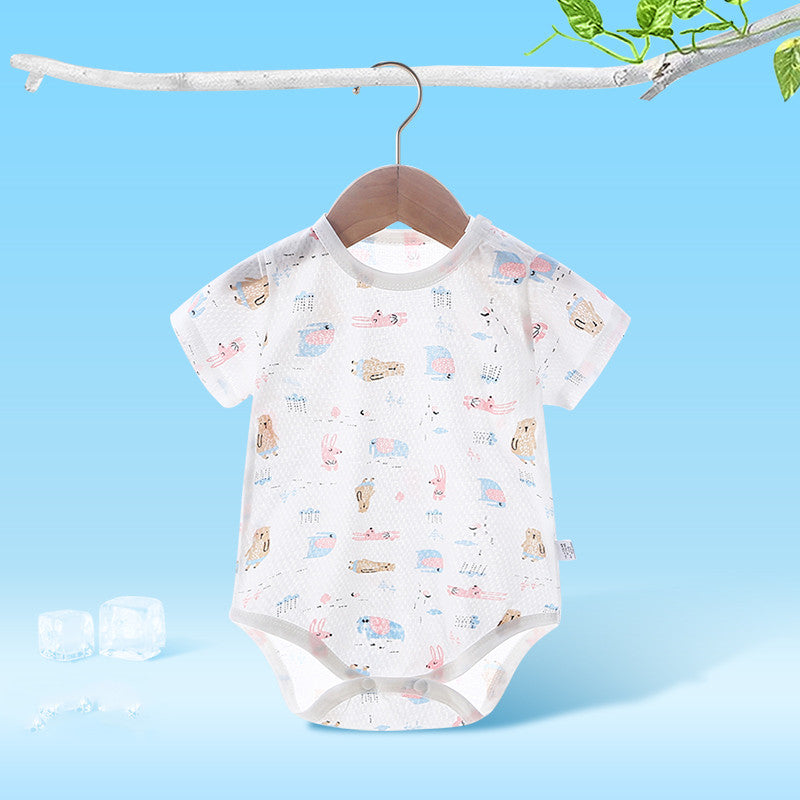 Female Baby Male Triangle Romper Thin Summer Jumpsuit Newborn Clothes