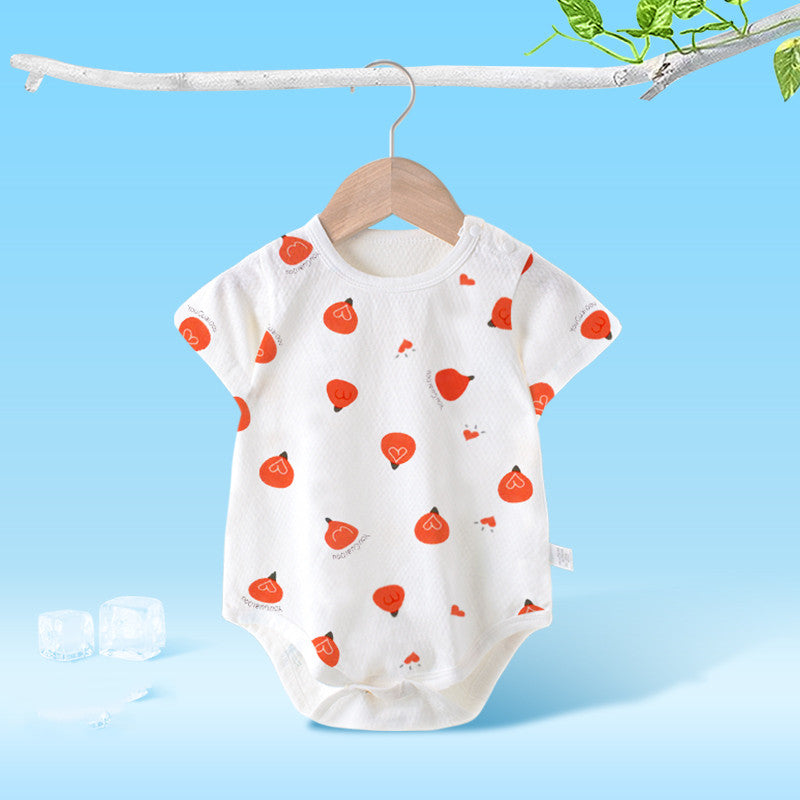 Female Baby Male Triangle Romper Thin Summer Jumpsuit Newborn Clothes