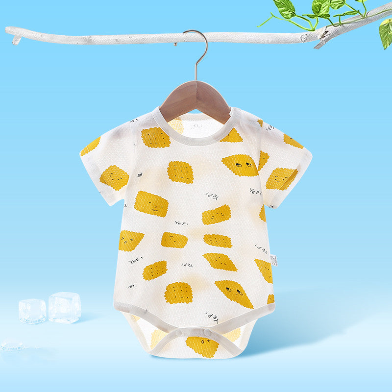 Female Baby Male Triangle Romper Thin Summer Jumpsuit Newborn Clothes