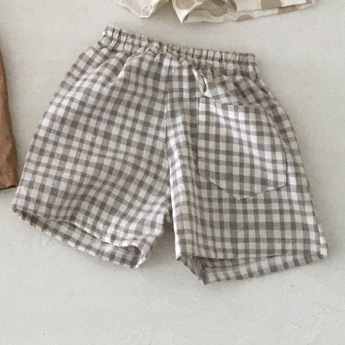 Summer Baby Clothing Summer Cotton And Linen Casual Shorts For Baby Thin Comfortable