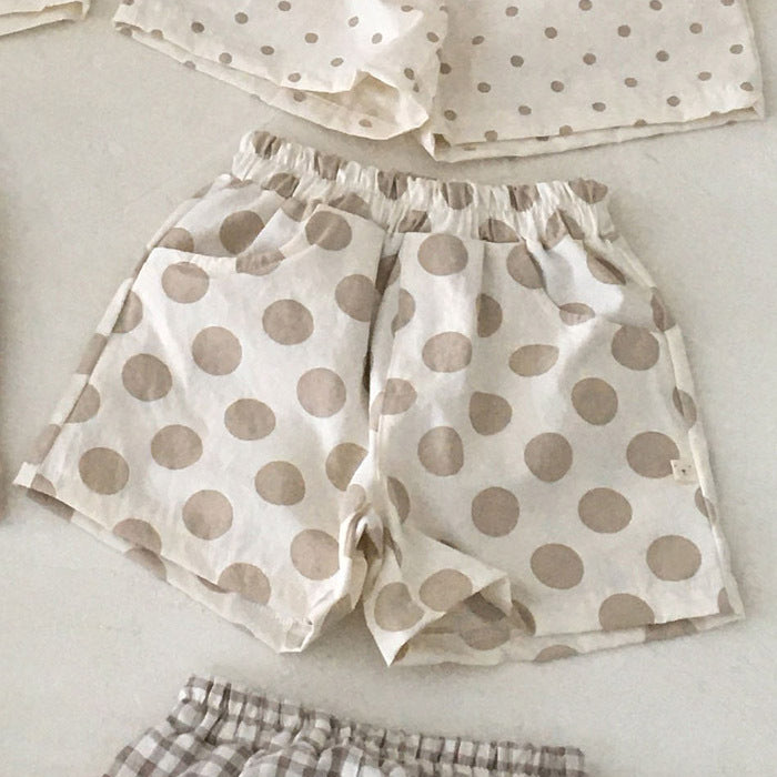 Summer Baby Clothing Summer Cotton And Linen Casual Shorts For Baby Thin Comfortable