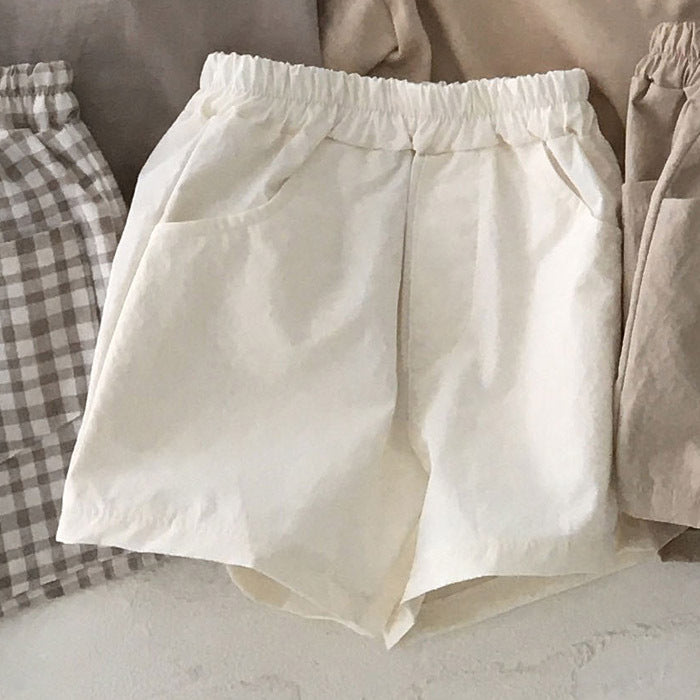 Summer Baby Clothing Summer Cotton And Linen Casual Shorts For Baby Thin Comfortable