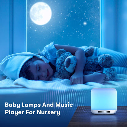 White Noise Sleep Aid Baby Colorful Lights