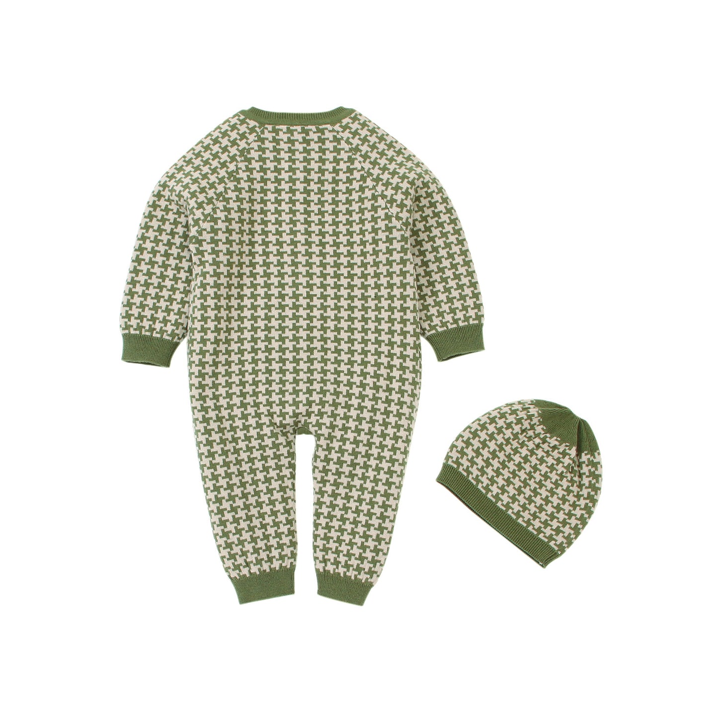 Baby Knitted Onesie Cotton Long Sleves