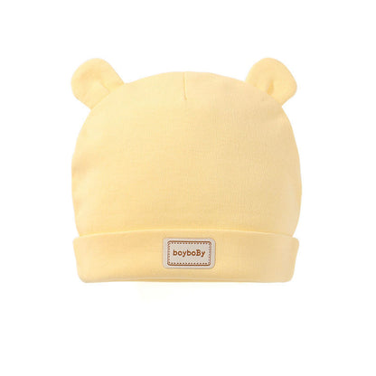 Newborn Hat Baby Tire Hat Spring and Autumn Double Layer