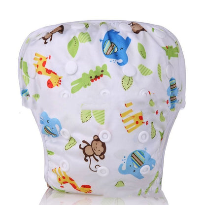 New Baby TPU Adjustable Swimming Leakproof Trunks