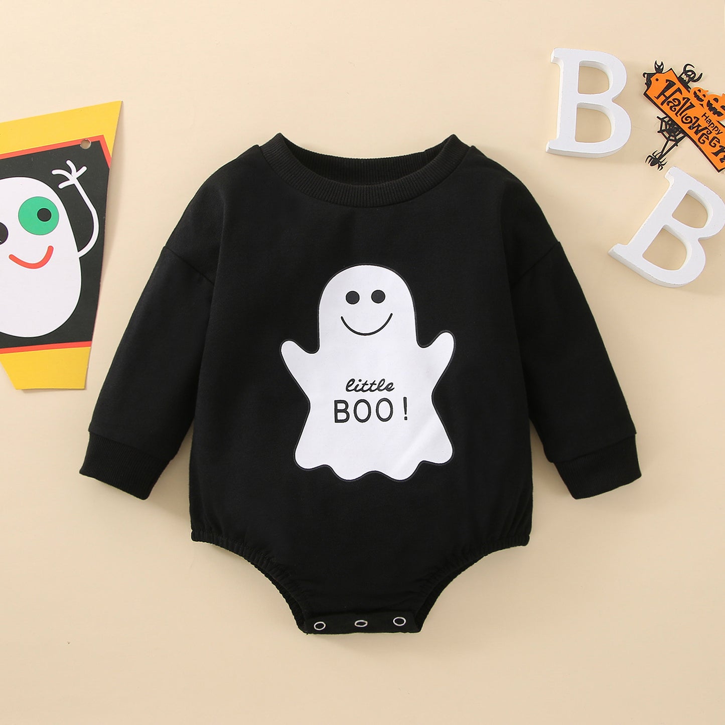 Halloween Baby Jumpsuit Long-sleeved Romper