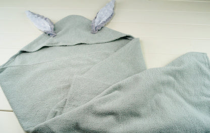 Baby Bath Towel Pure Cotton Hooded Bathrobe Animal Theme 85 * 85cm
