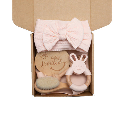 Newborn Baby Shower Toy Set Accessories Gift