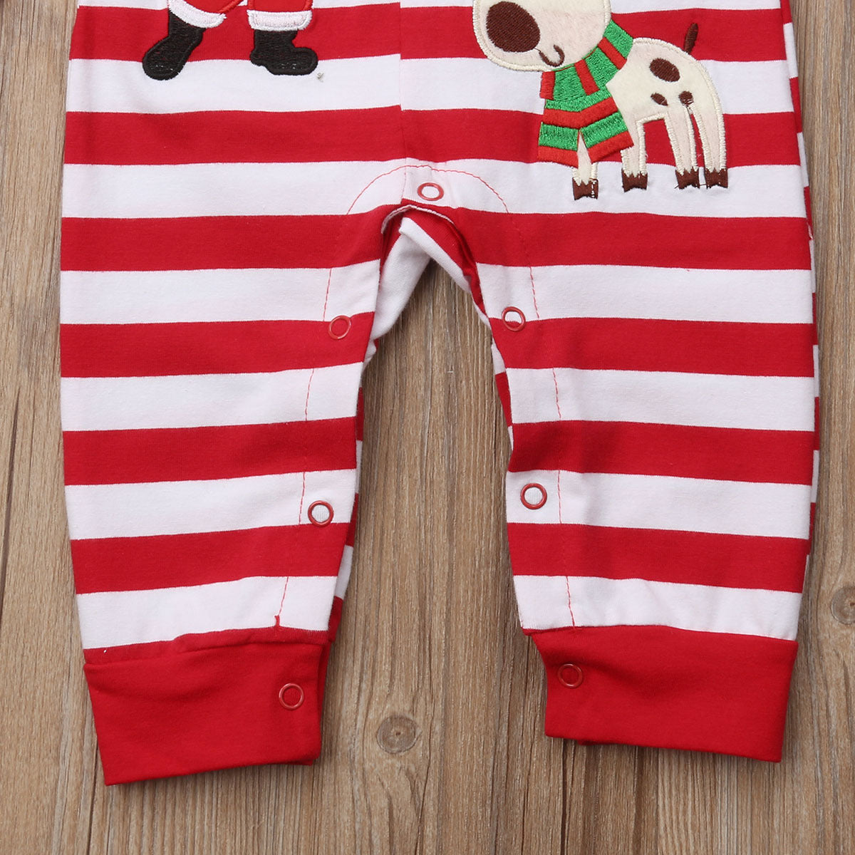 Embroidered deer CHRISTMAS BABY BODYSUIT