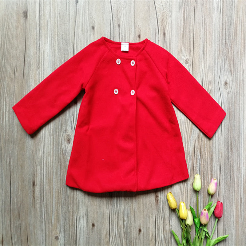 Stylish Trench Coat for Baby Girls and Toddlers