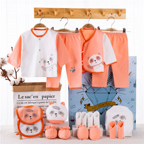 Newborn gift box baby clothes set cotton