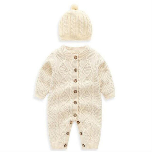 New autumn and winter baby onesies