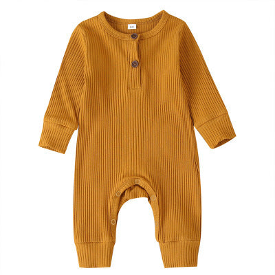 Baby Jumpsuit Pit Striped Cotton Trousers Romper