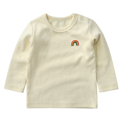 Baby Rainbow Long Sleeve T-Shirt Boy Girl Baby Clothes