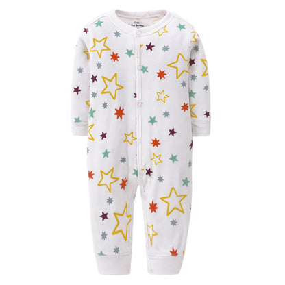 Cotton single-layer jumpsuit baby romper