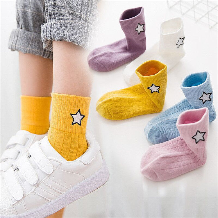 Winter Warm Boys And Girls Middle-aged Baby Socks