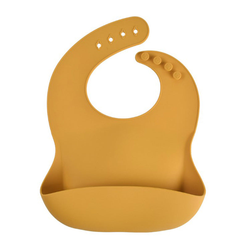 Baby Silicone Adjustable Bib