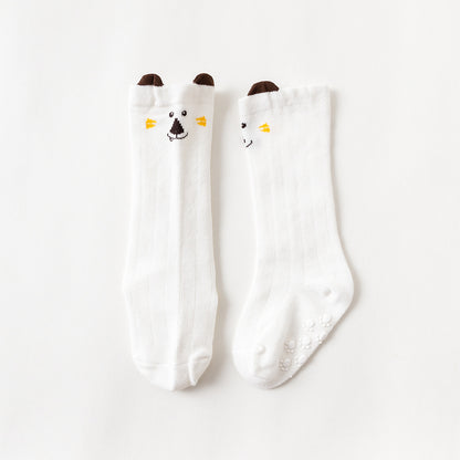 Spring and autumn cartoon dispensing baby socks