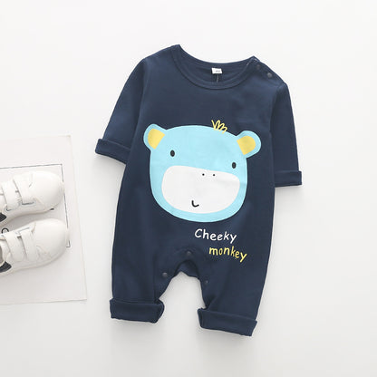 Spring And Autumn Newborn Baby Jumpsuit