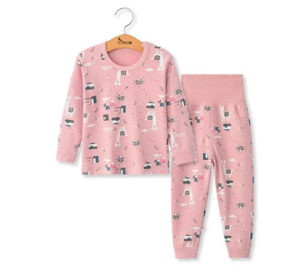 Noah Baby Long Sleeve Cotton Pajamas Set