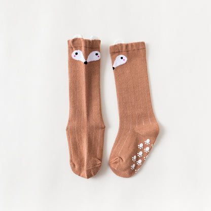 Spring and autumn cartoon dispensing baby socks