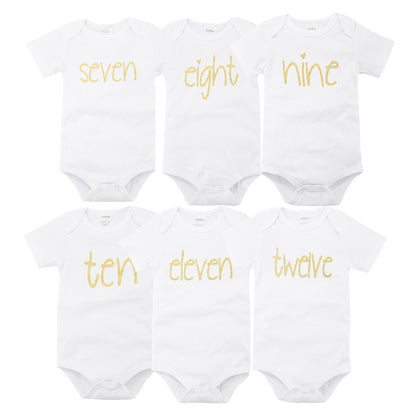 Baby Cotton Onesies Boy Girl