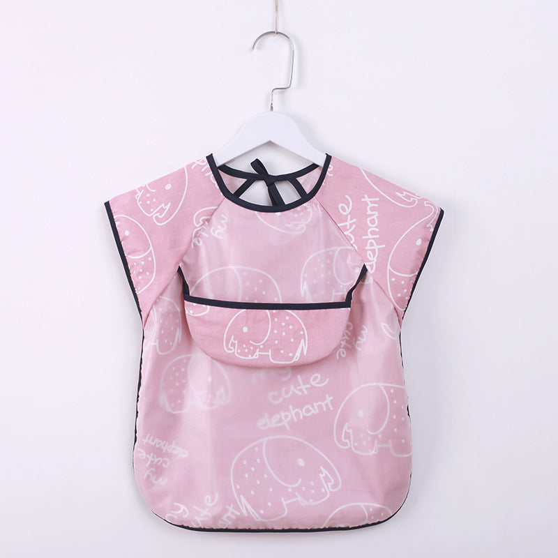 Baby Gown Sleeveless Thin Style Bib Waterproof And Dirty Bib