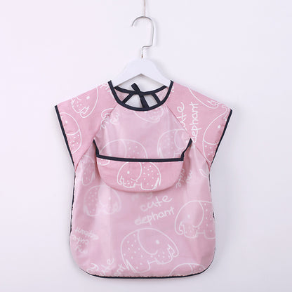 Baby Gown Sleeveless Thin Style Bib Waterproof And Dirty Bib