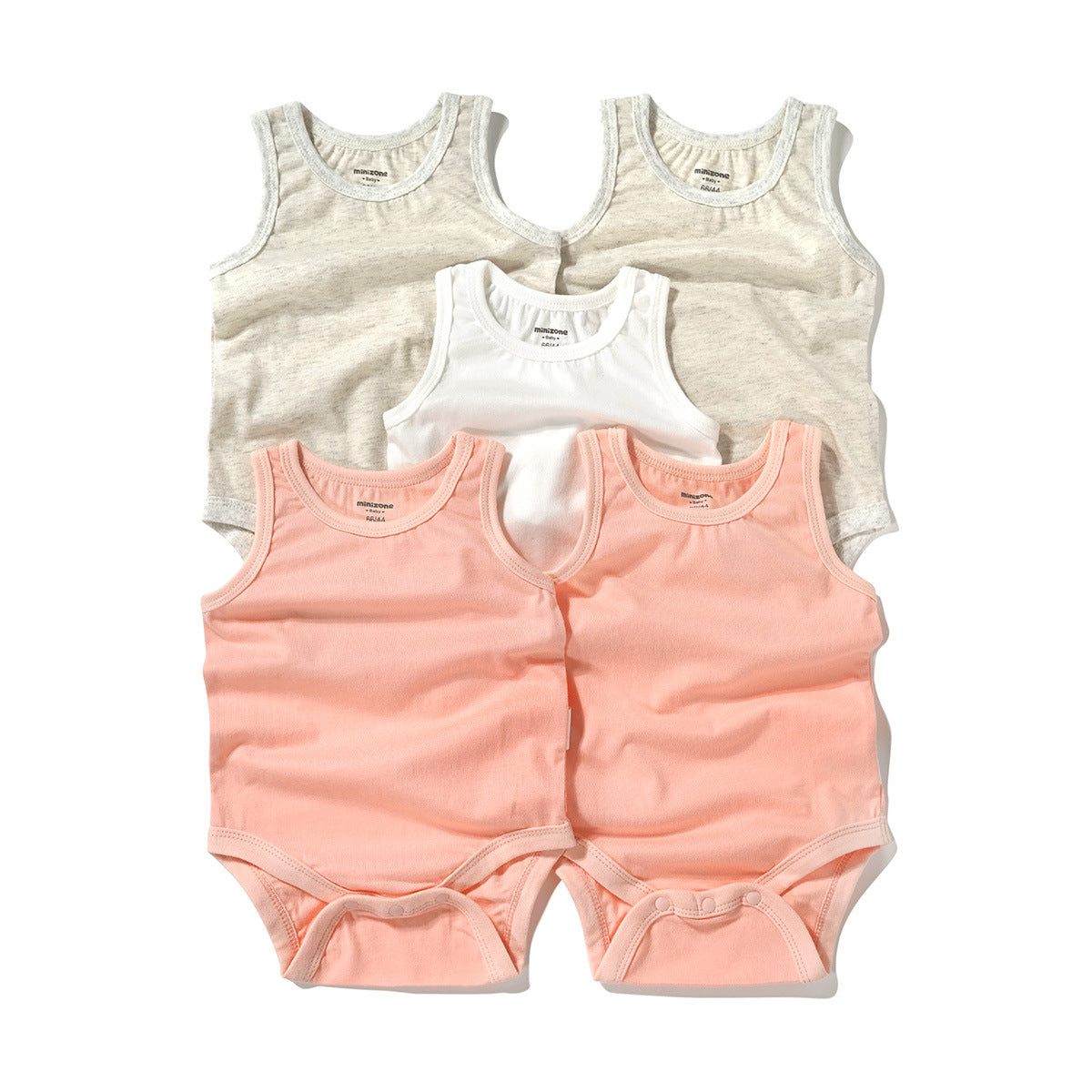 New Baby Vest Five-piece Triangle Romper