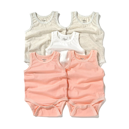 New Baby Vest Five-piece Triangle Romper