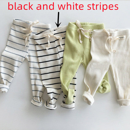 Baby Comfy Cotton Pants Boy Girl Kid Infant Trousers Leggings