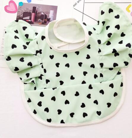 Baby Meal Pocket Angel Wing PU Waterproof Bib