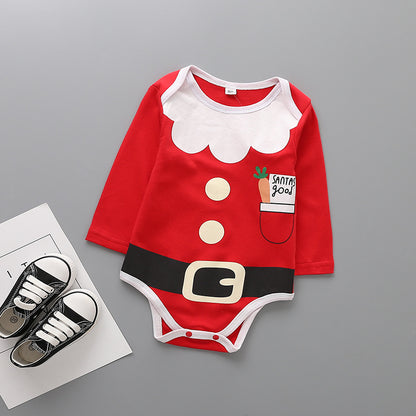 Baby Christmas Long Sleeve Jumpsuit