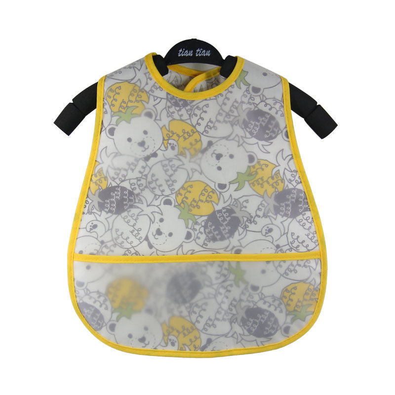 Waterproof Adjustable Feeding Baby Bib Cartoon Pattern Cotton Baby Bibs Cute Children Baby Apron Kids Burp Cloths Bib