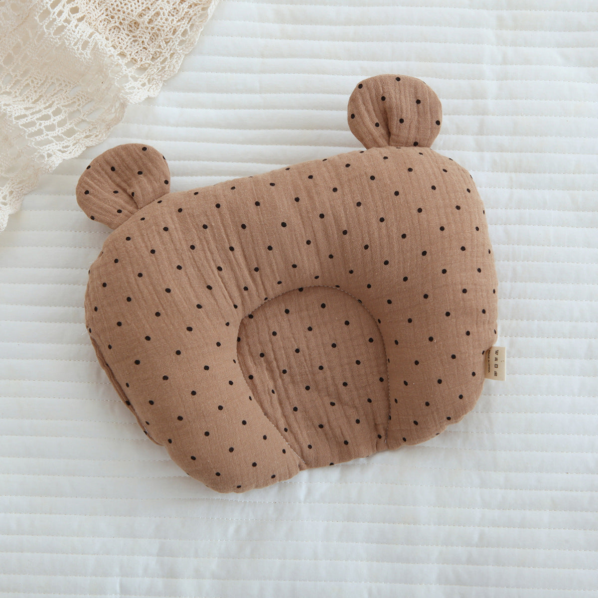 Cotton Baby Gauze Anti Deflection Head Shaping Pillow