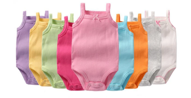 Summer baby girl's suspender