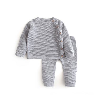 Children's Korean Baby Cotton Sweater Suit