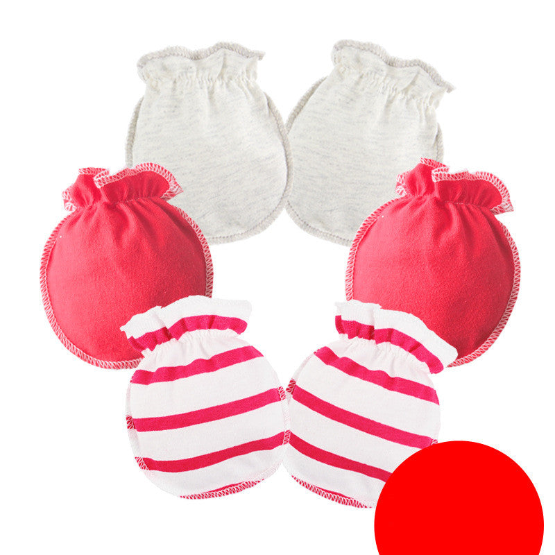 Newborn's Thin Foot Cover Baby Anti-scratch Gloves