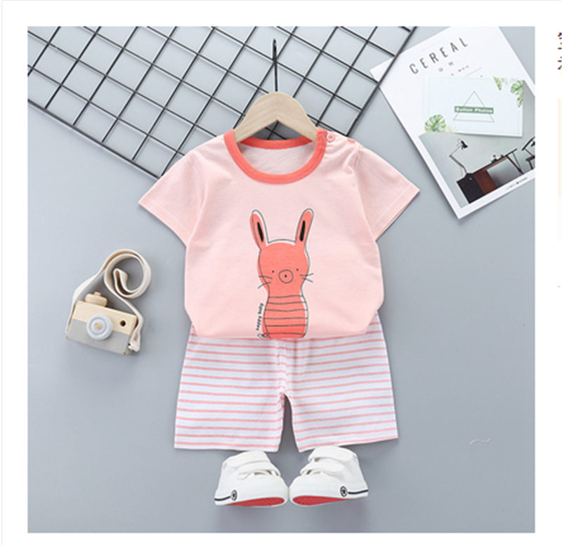 Children's baby clothes sports short sleeves